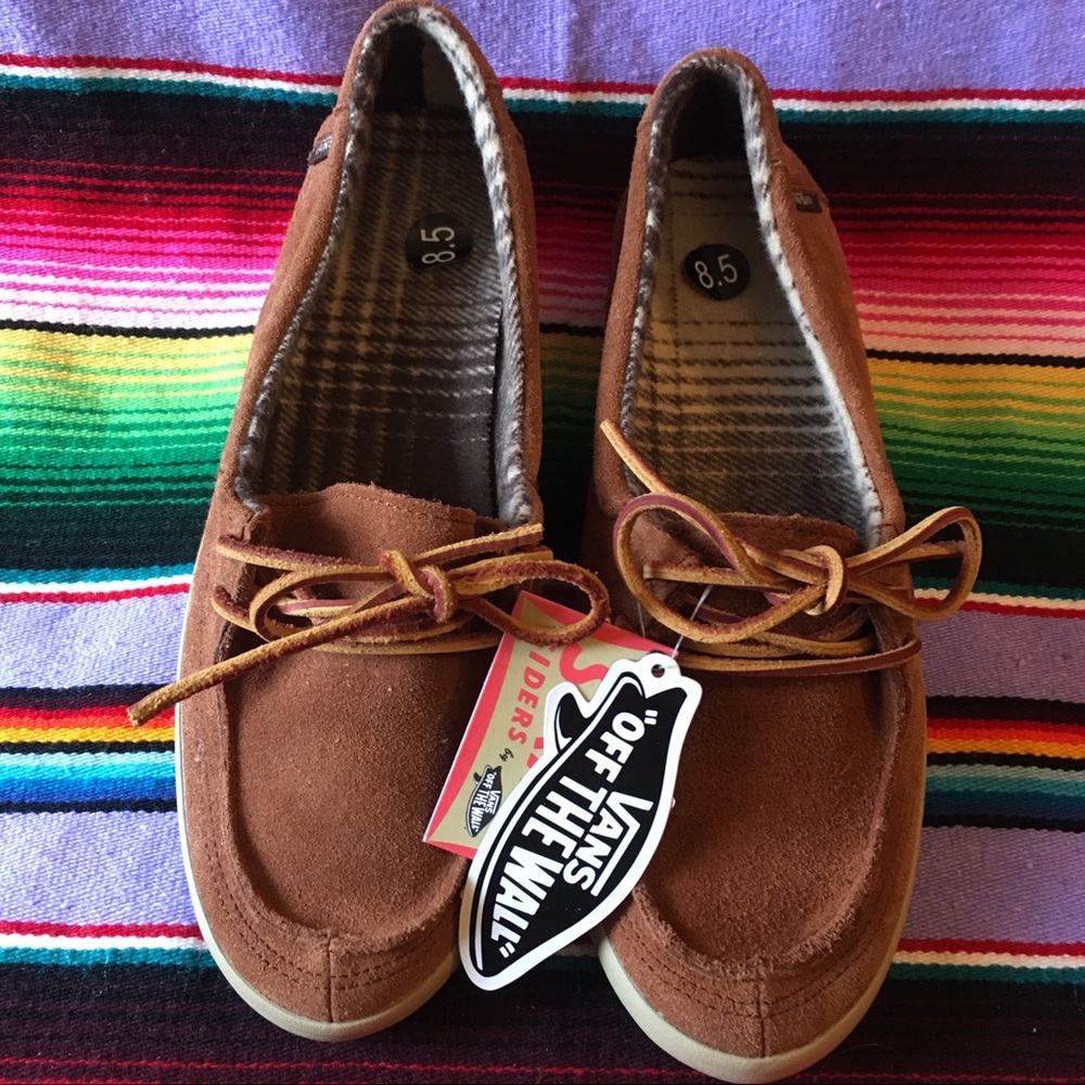 Vans Rata Lo Brown suede women’s shoe